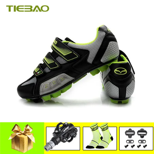 pedals for 943 G Tiebao велосипедная Обувь zapatillas deportivas hombre самозакрывающаяся Профессиональная мужская и женская обувь для горного велосипеда MTB педали для горного велосипеда - Цвет: pedals for 943 G