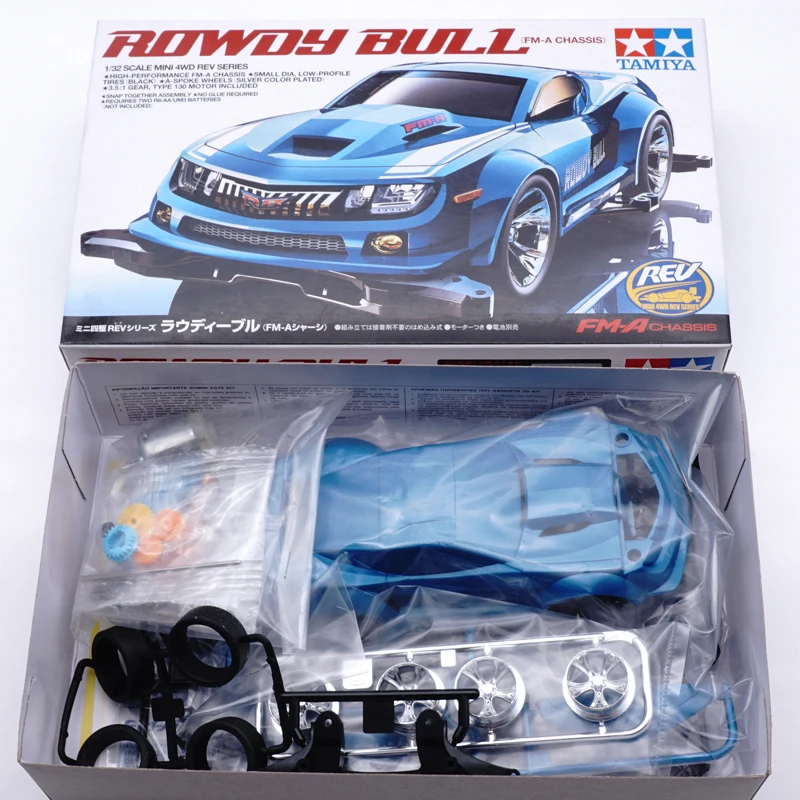 Оригинальные шасси Tamiya 18707 ROWDY BULL FMA MINI 4WD kit|Аксессуары для моделирования| |