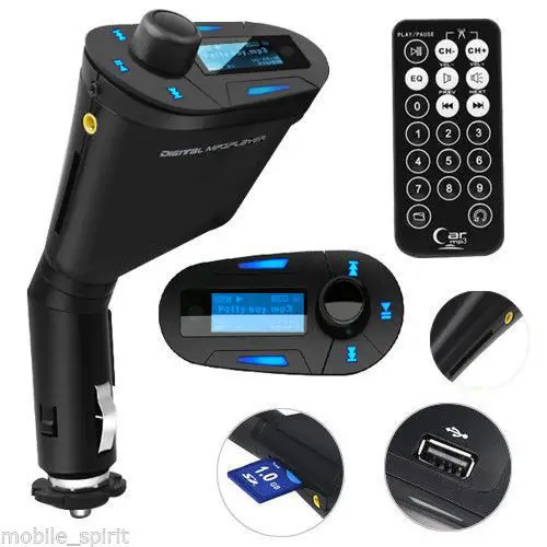 Автомобильные аксессуары беспроводной комплект FM-передатчик радио приемник