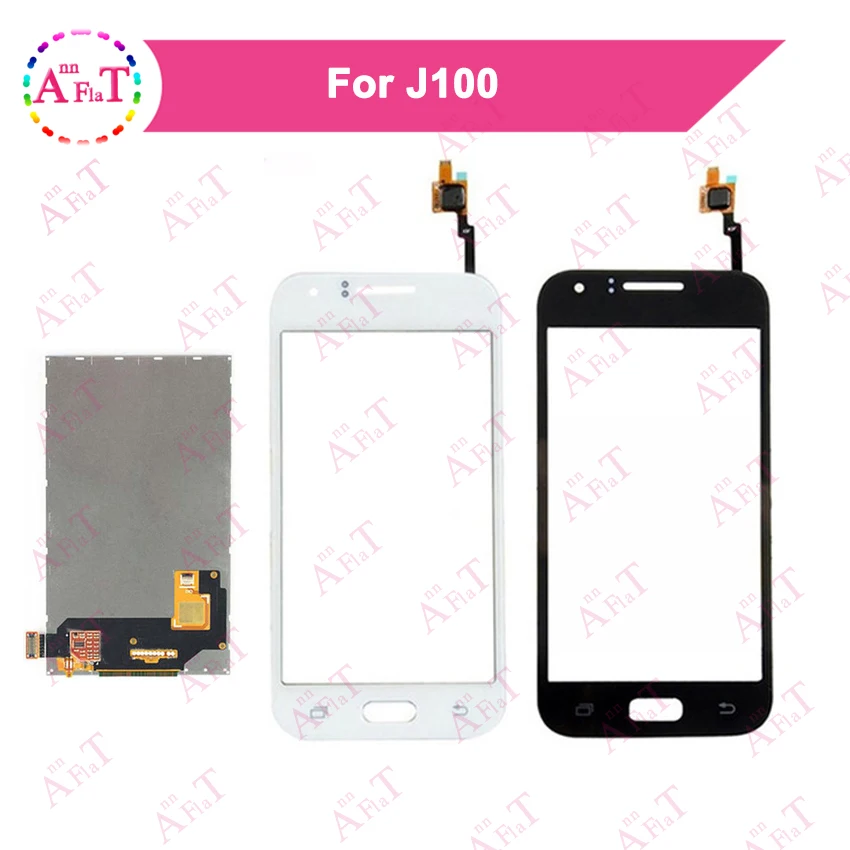 10pcs/lot 4.3&quot For Samsung Galaxy J1 J100 LCD Display Screen +Touch Digitizer Black&ampWhite With Tool J100H | Мобильные