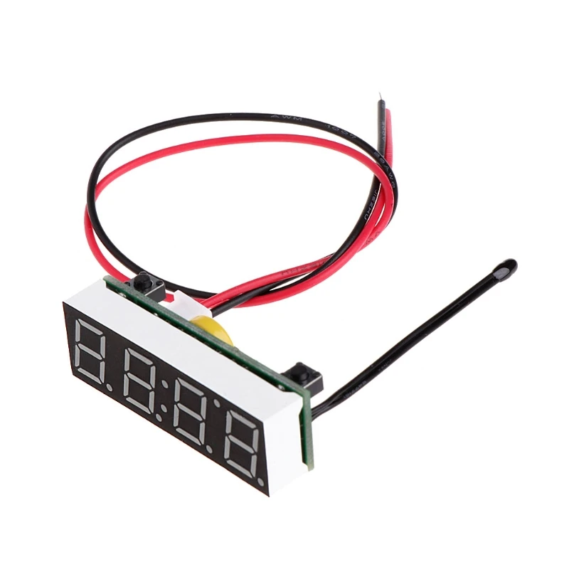 1 шт. автомобиль 3 в LED DIY цифровые часы температурный модуль напряжения