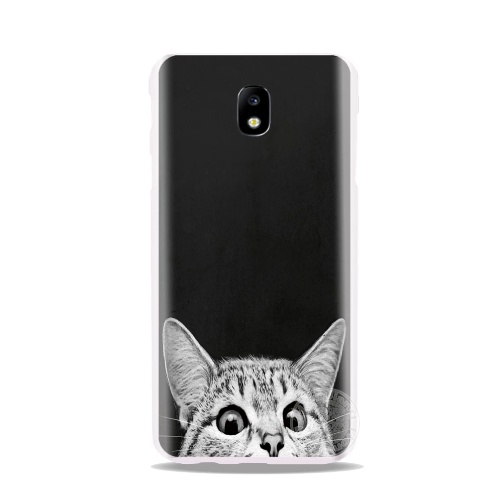 HAMEINUO милый щенок мопса Кролик Кот принцесса мяу чехол для телефона Samsung Galaxy J3 J5 J7