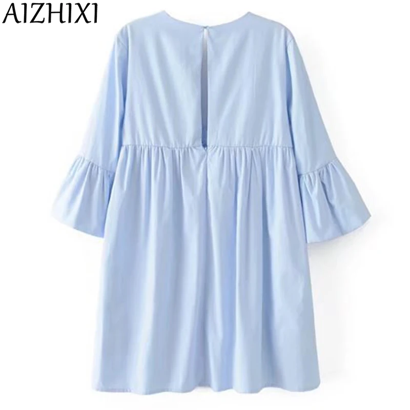 Aizhixi Для женщин Sexy V Средства ухода за кожей Шеи плиссированное платье Back Cut Out