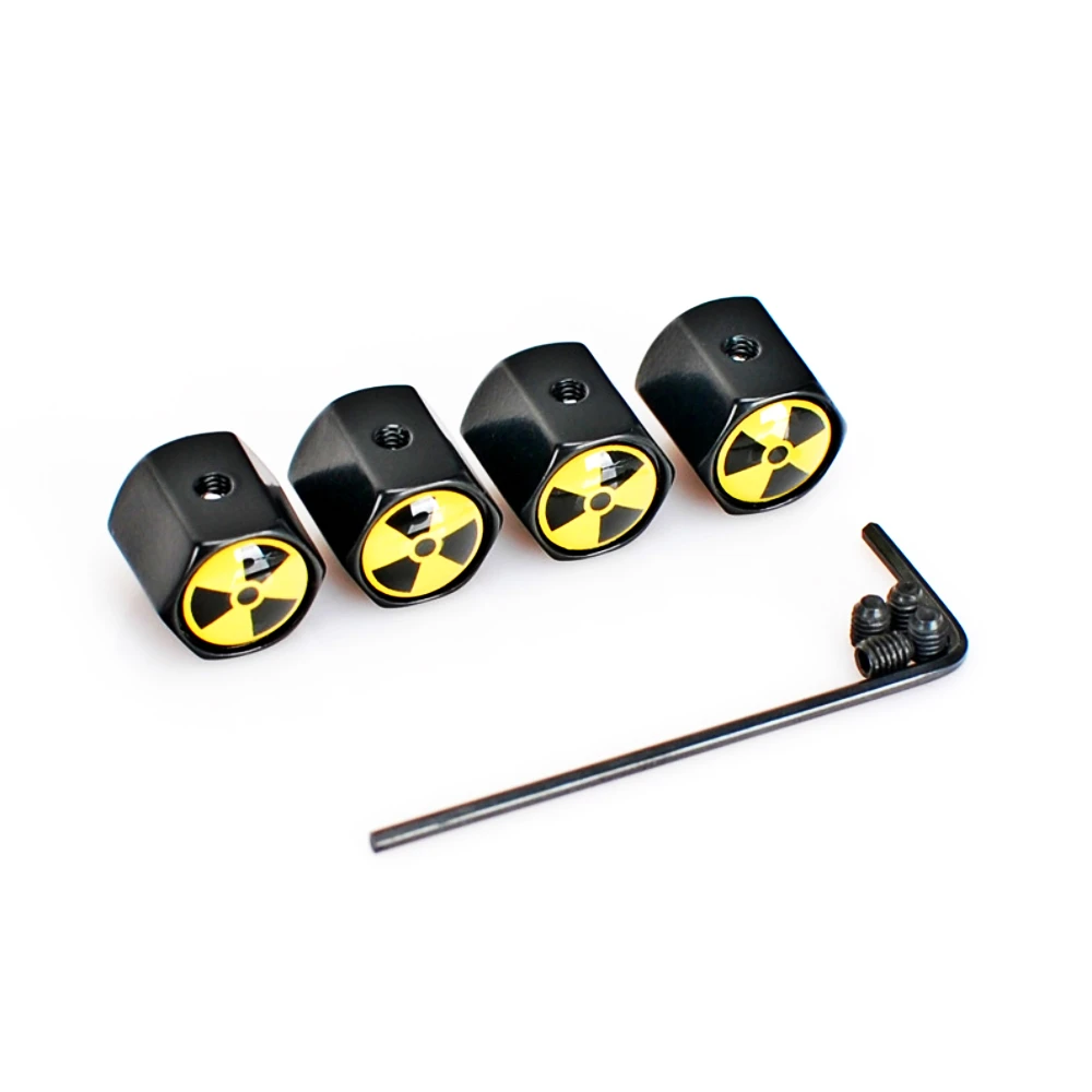 4 шт. колпачки для клапанов автомобильных и грузовых воздушных шин с защитой от