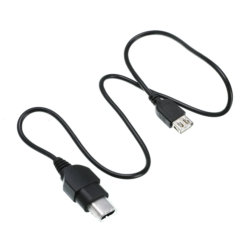 For Xbox Cable Cord New 72cm Controller To USB Female Converter Adapter Microsoft Console Black |