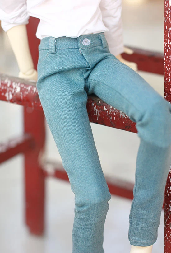 

Doll pants leisure green blue jeans suitable for 1/4 BJD DD SD17 Uncle doll accessories doll trousers