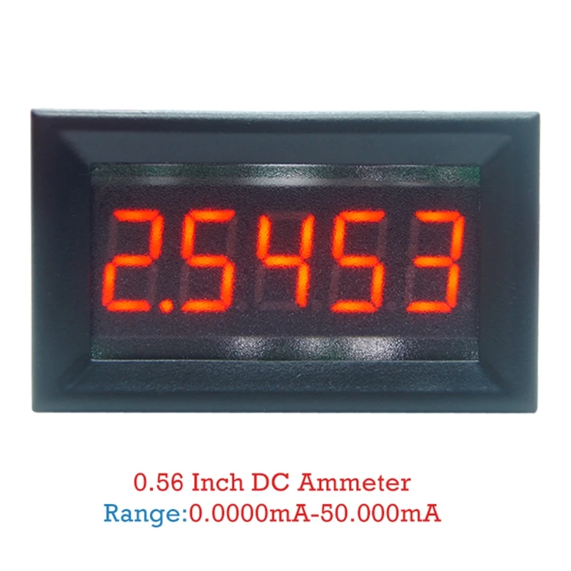 

DC 0-50.000mA (50mA) цифровой амперметр 5-разрядная битная панель измерителя тока Guage 0,36 "Z1026