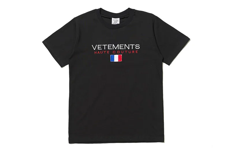 Торговая марка Vetements принт героя мужские и женские футболки 1:1 лучшее качество
