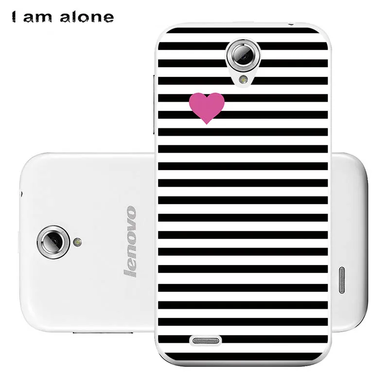 Чехлы для телефонов I am alone для lenovo A859 5,0 дюймов Мягкий ТПУ мобильный Модный Цветной милый чехол для lenovo A859 сумки