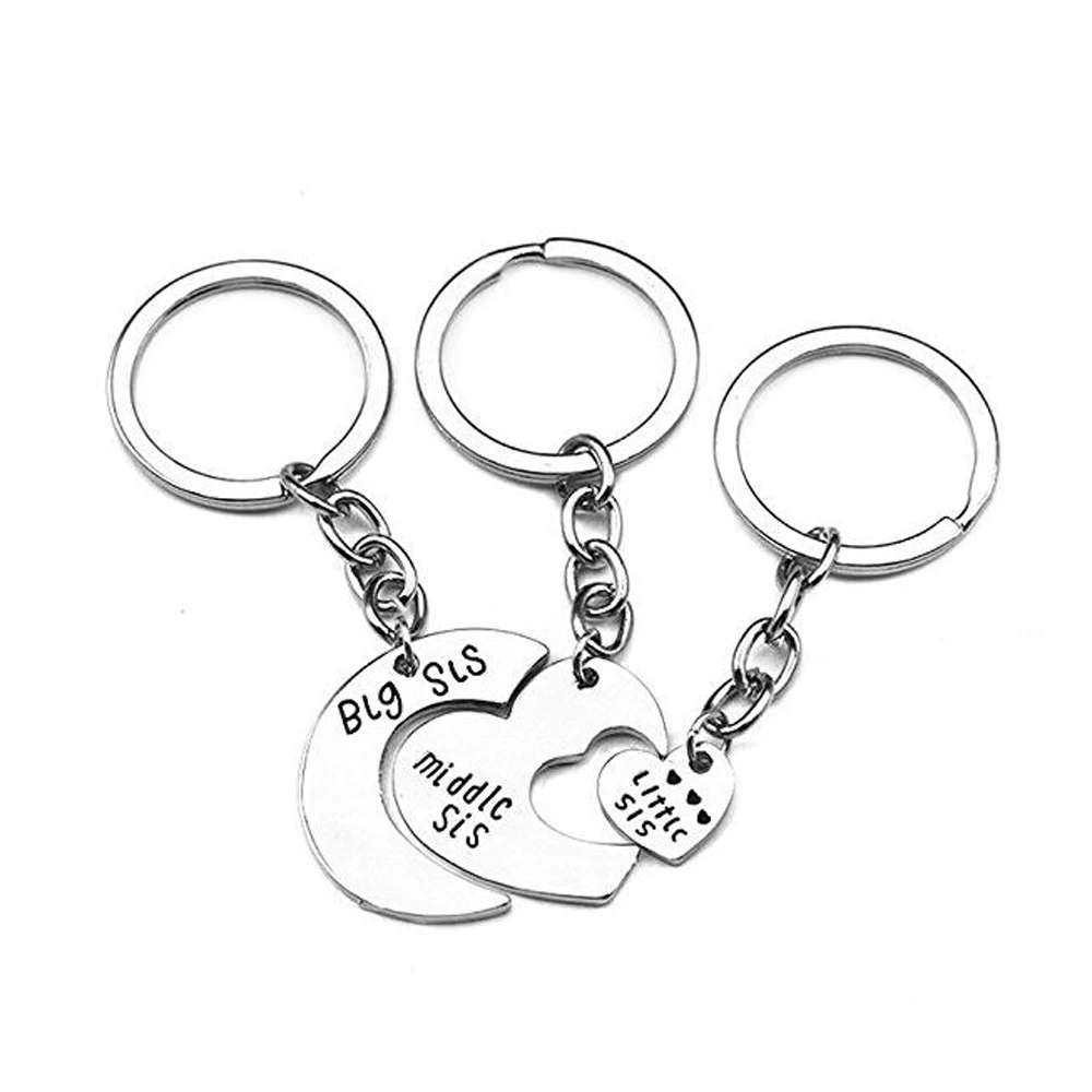 Новое поступление Прямая поставка комплект ключей сердце большой Sis средняя