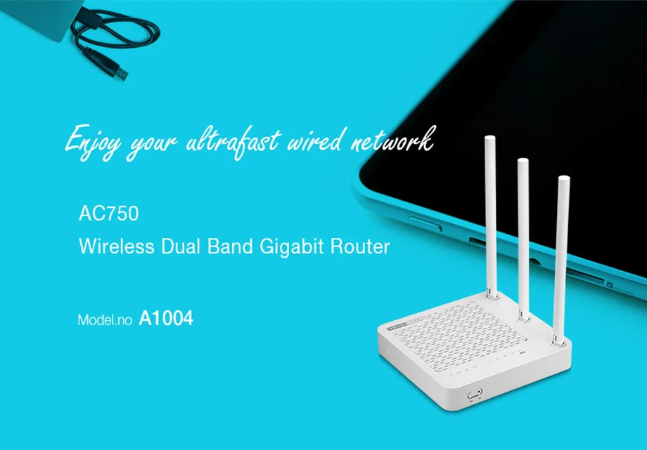 TOTOLINK A1004 750 Мбит/с двухдиапазонный беспроводной гигабитный Wi-Fi роутер 11AC домашний беспроводной повторитель/Мост, поддержка расширения ВПН/Wi-Fi