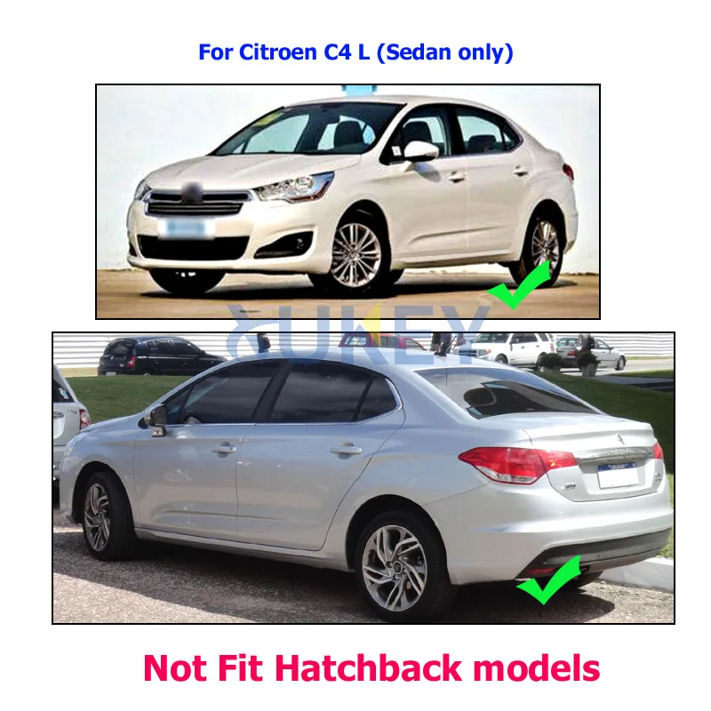 Набор автомобильных брызговиков для 2013- Citroen C4 Sedan C4L C4 L Брызговики крыло брызговиков