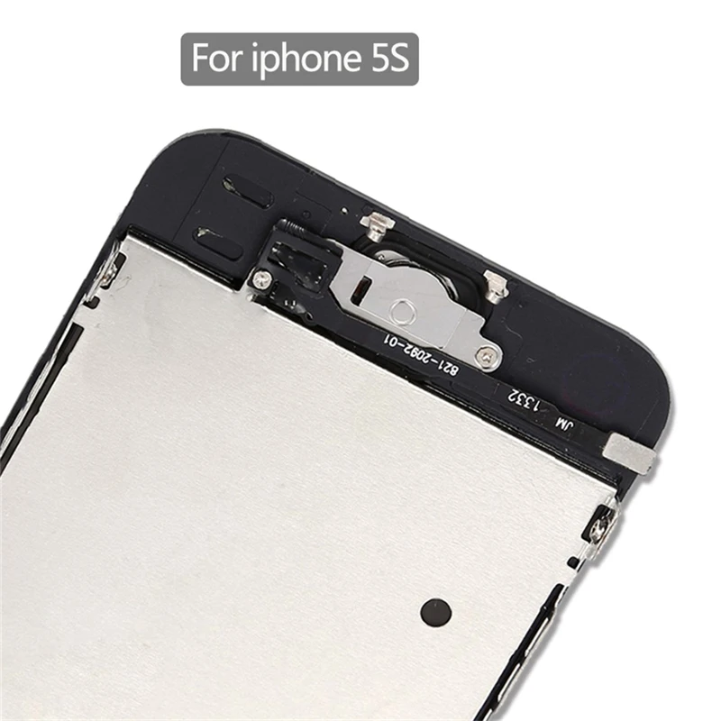 Полная сборка ЖК дисплей для iPhone 5S экран Замена сенсорный дигитайзер + кнопка