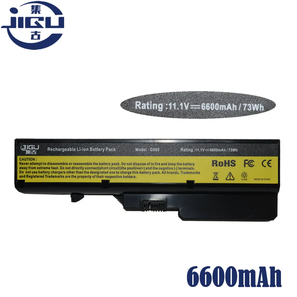 Аккумулятор JIGU 9 ячеек для ноутбука Lenovo E47G E47L IdeaPad G465 G470 G475 G560 G565 G570 G780 G770 V360 V370 V470 V570