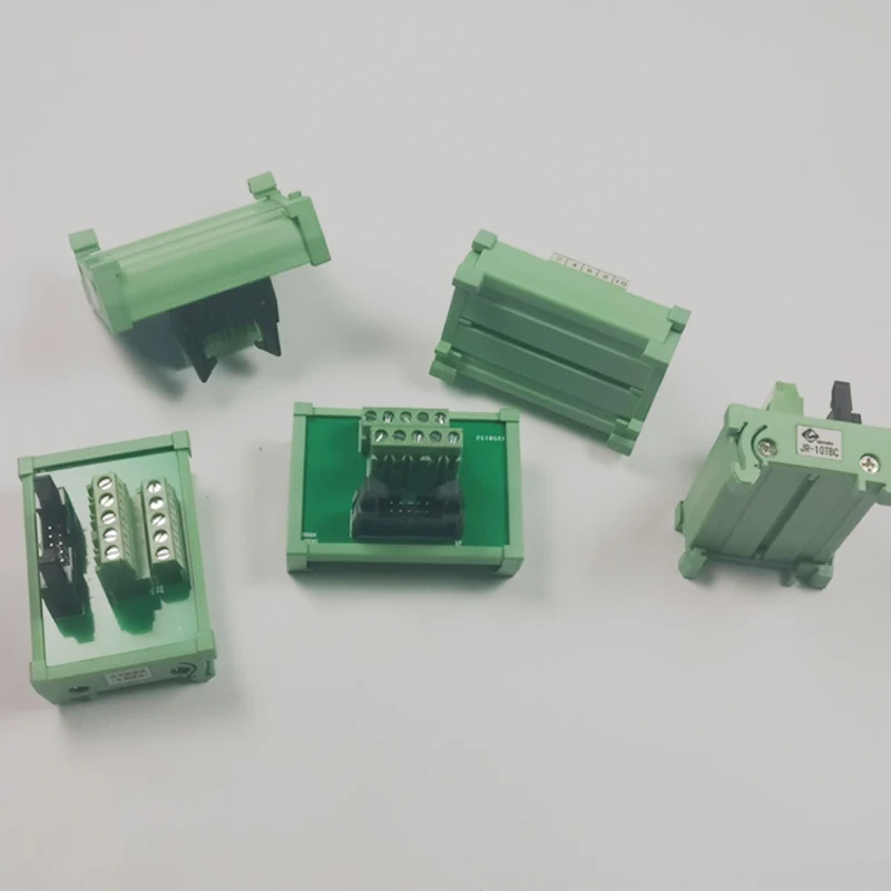 5 шт. Ginri Breakout Board MIL IDC Клеммная колодка коннектор JR-10TBC Евро терминальный