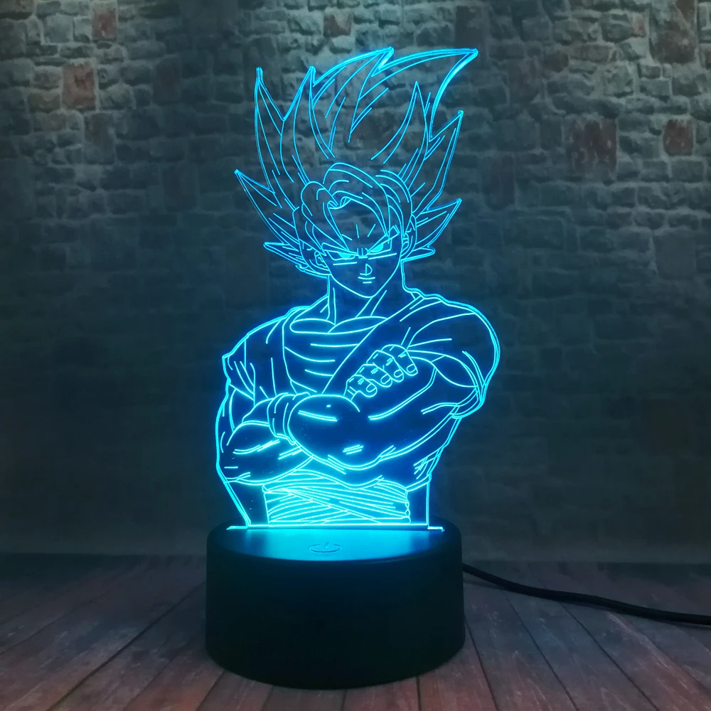 Фигурки героев Saiyan Legends King Vegeta Mathilde Dragon Ball Z Kakarotto God Goku 3D фигурки 7 цветов