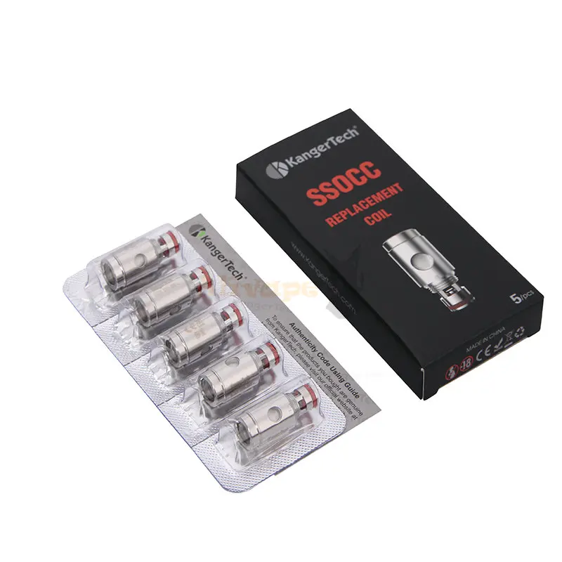 5 шт./упак. Kanger(атомайзер) SSOCC Coil 0.15ohm катушки для Kanger Kangertech Subox mini-c Subvod Toptank мини