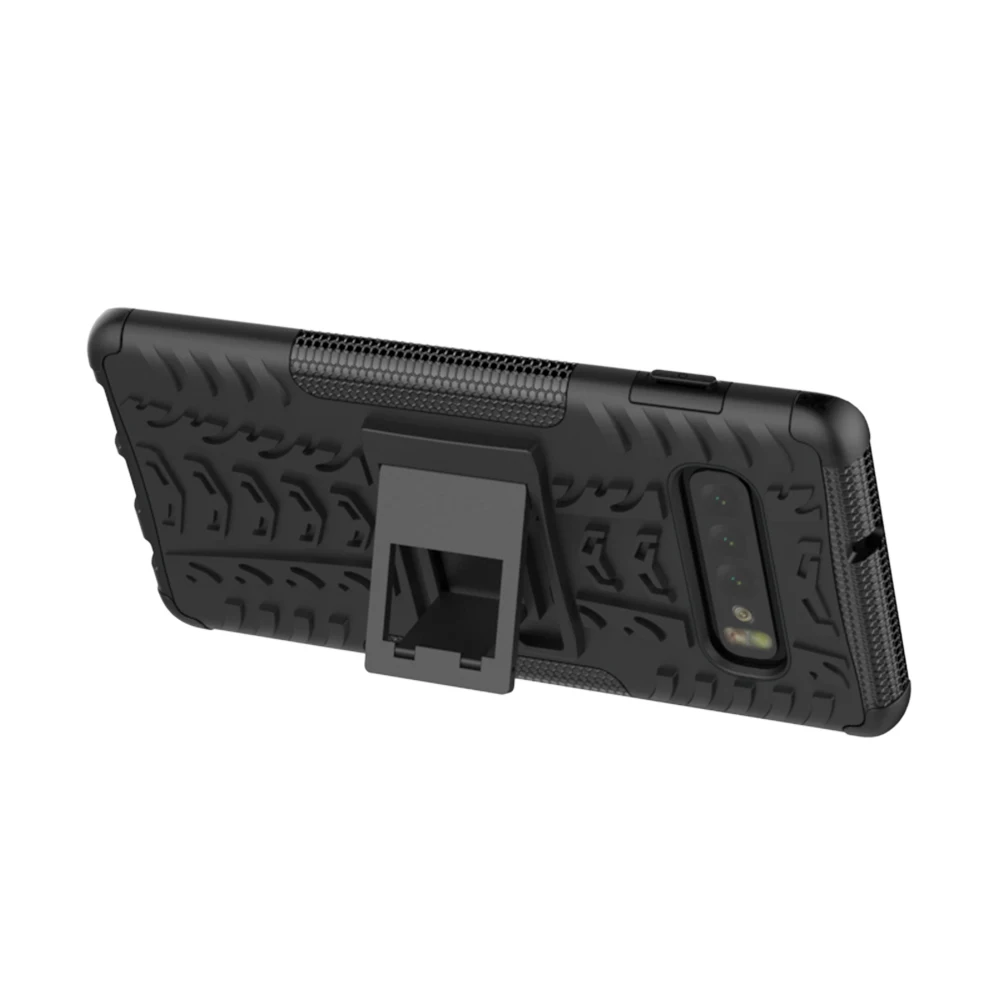 Гибридный армированный чехол для Samsung Galaxy S10 S9 S8 Plus S10E Note 8 9 чехол-подставка J3 J7 J8 A9