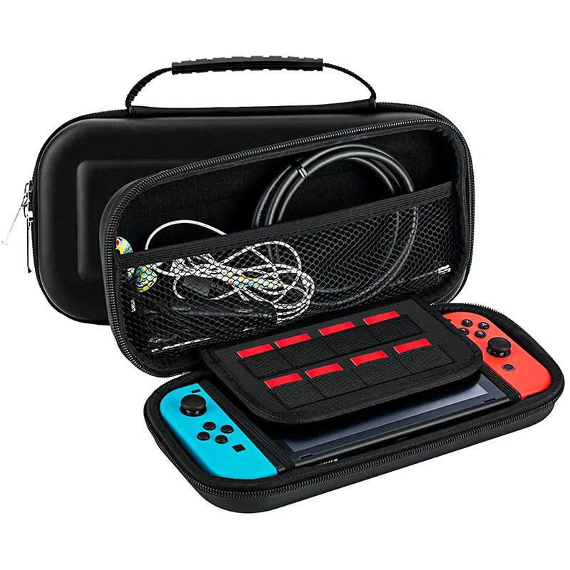 Жесткий чехол из ЭВА для Nintendo Switch водостойкий EVA сумка хранения аксессуары