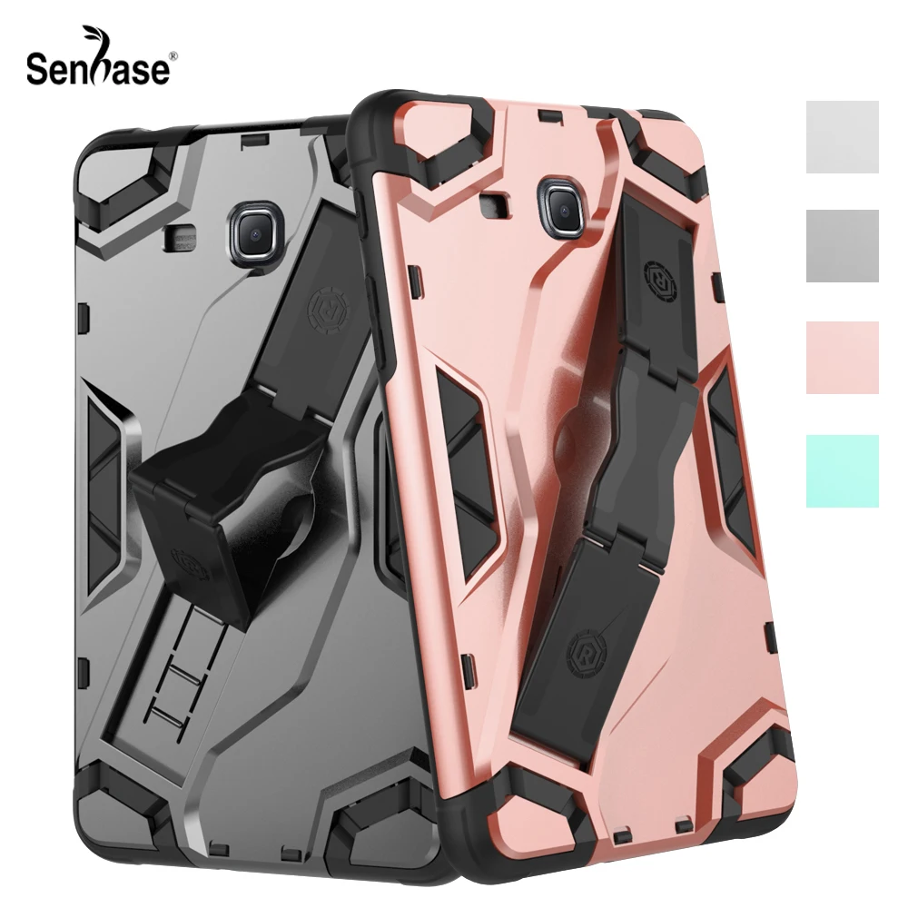 

Shockproof Armor TPU+PC Portable Hand Strap Stand Tablet Cover For Samsung Galaxy Tab A 7.0 inch 2016 T280 T285 Case