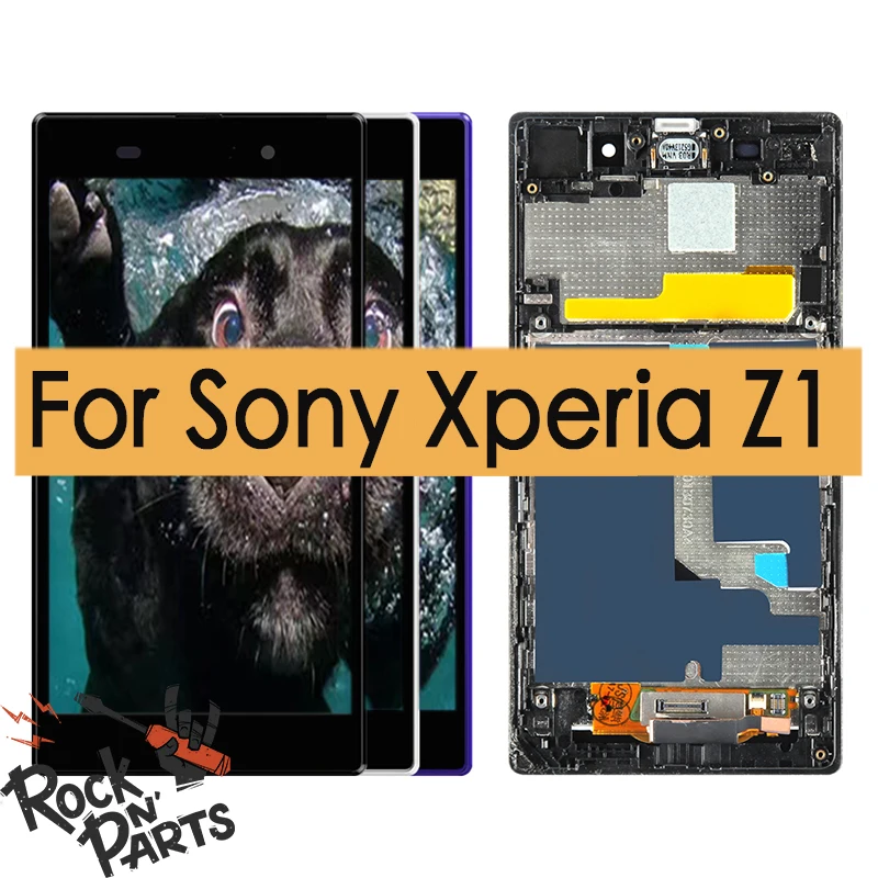 5 0 &quotЖК дисплей Дисплей Сенсорный экран с рамкой для SONY Xperia Z1 L39 L39H C6902 C6903 ЖК