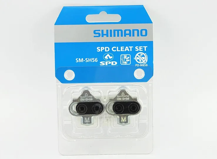 Shimano SPD SM SH51 SH56 Stollen MTB велосипед релиз мульти-релиз педали Stollen w/Cleat Mutter Platten Float berg Paar CLEAT set