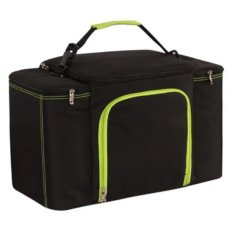 

Picnic Cooler Lunch Bags Thermal Aluminum Foil Large Ice Pack Box Bag Insulated Car Beach Barbecues Camping Lunch Bags