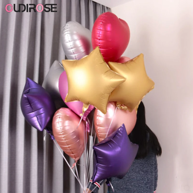 OUDIROSE 14 шт./лот круглый латексный конфетти из розового золота воздушные шары для