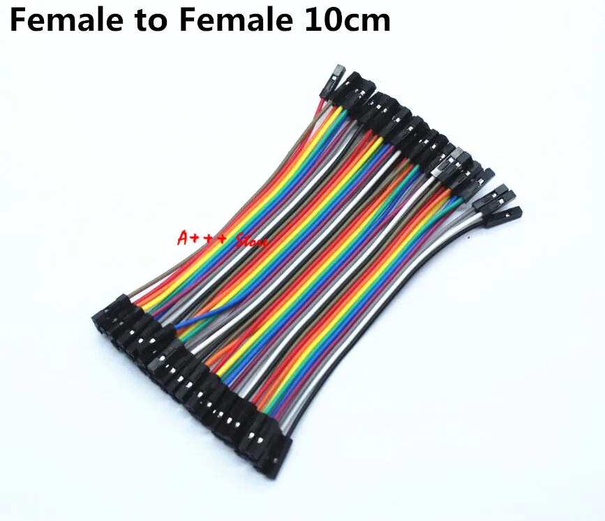 Dupont line 120 шт. 10 см разъем штырь гнездо и перемычка кабель для Arduino|cable wire tie|wire electricwire