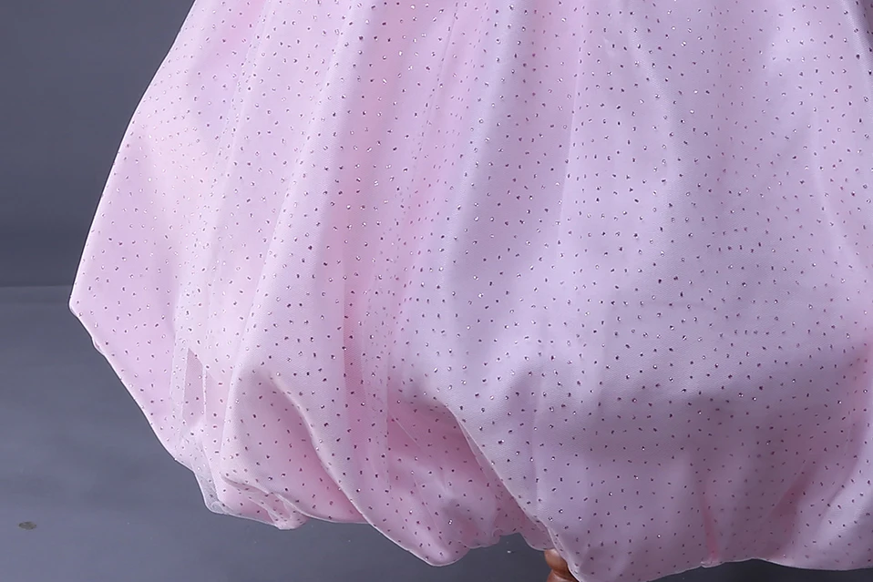 Cutestyles Lace Flower Girl Gresses With Pink Sash Boutique Summer Girls Party Dresses GD40814-43 | Детская одежда и обувь