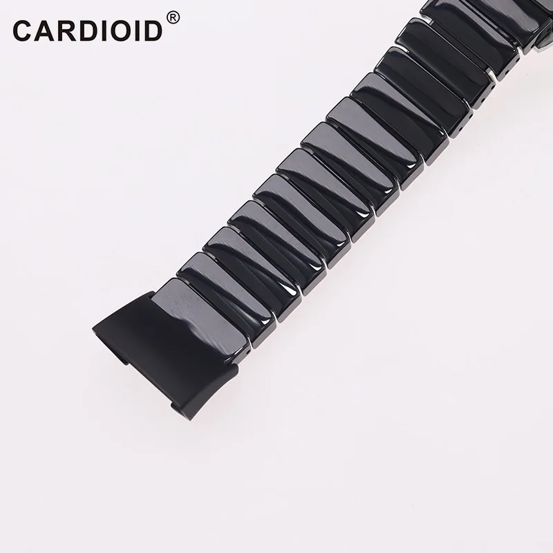 Керамический мм 18 мм модный мужской ремешок для Fitbit Charge3 серии Unbreak часы полосы полировка Гладкий Ремешок Часы Аксессуары