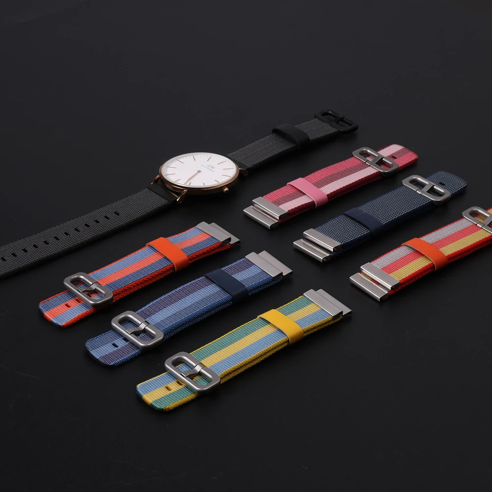 Универсальный сменный нейлоновый браслет SIKAI 20 мм для смарт часов Xiaomi Huami Aamazfit