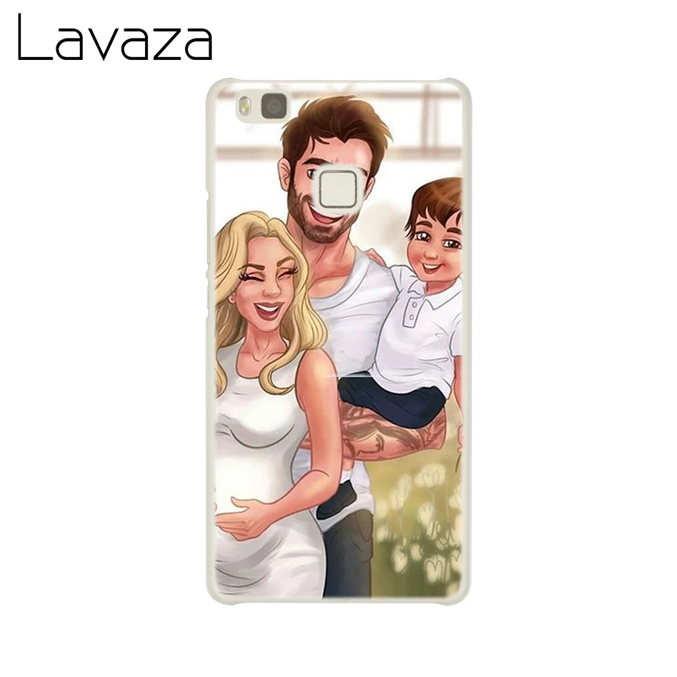 4 Lavaza мама папа ребенок семейный чехол для телефона huawei P20 P10 P9 P8 Lite Plus Pro P Smart - Цвет: 4