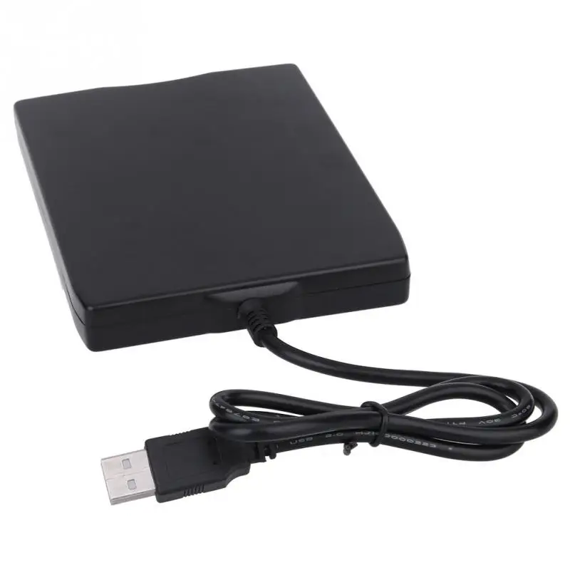 Черный внешний USB портативный 1.44 МБ / флоппи-дисковода для портативных пк данных