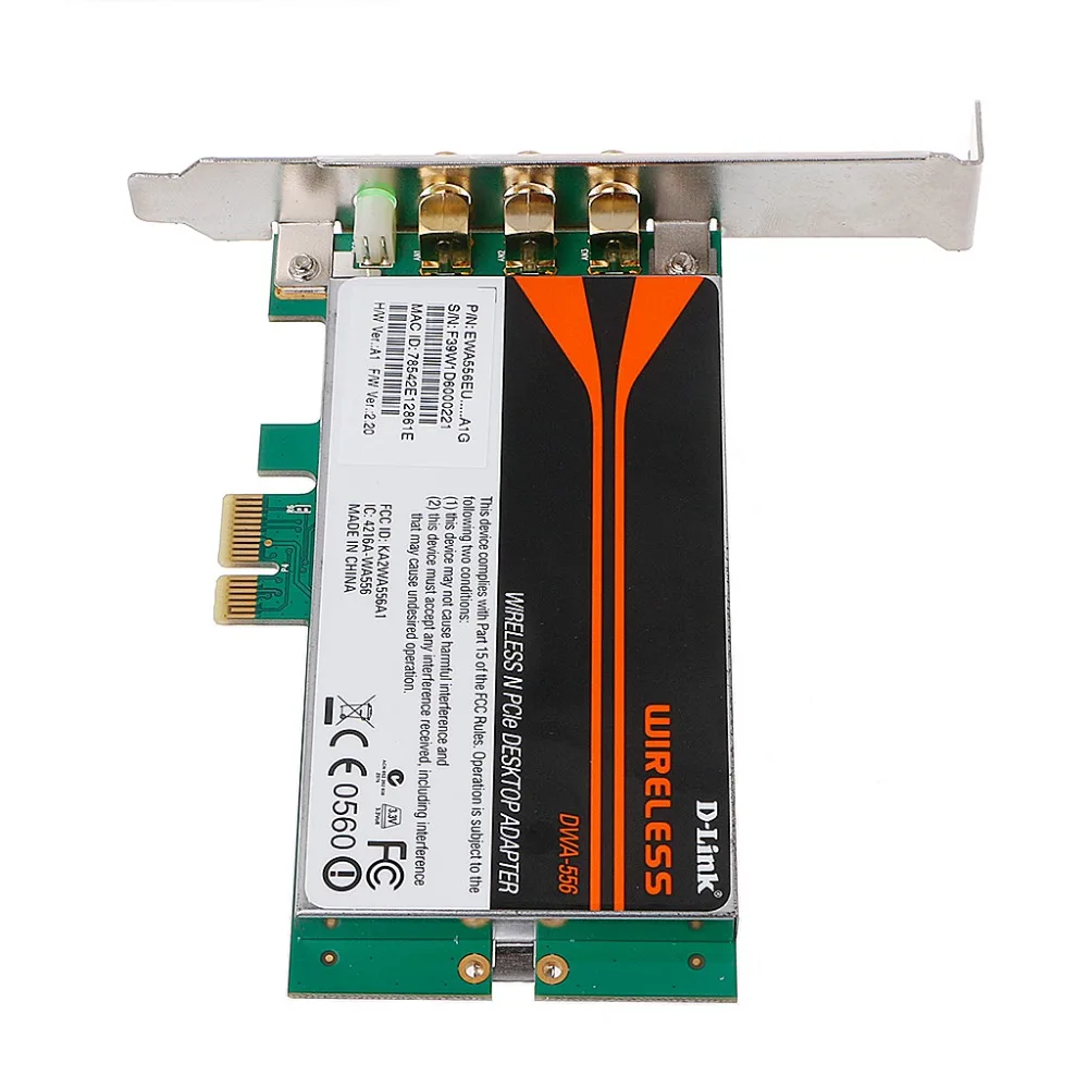 Беспроводной настольный адаптер Xtreme N PCI E Wi Fi карта с низким профилем|Сетевые