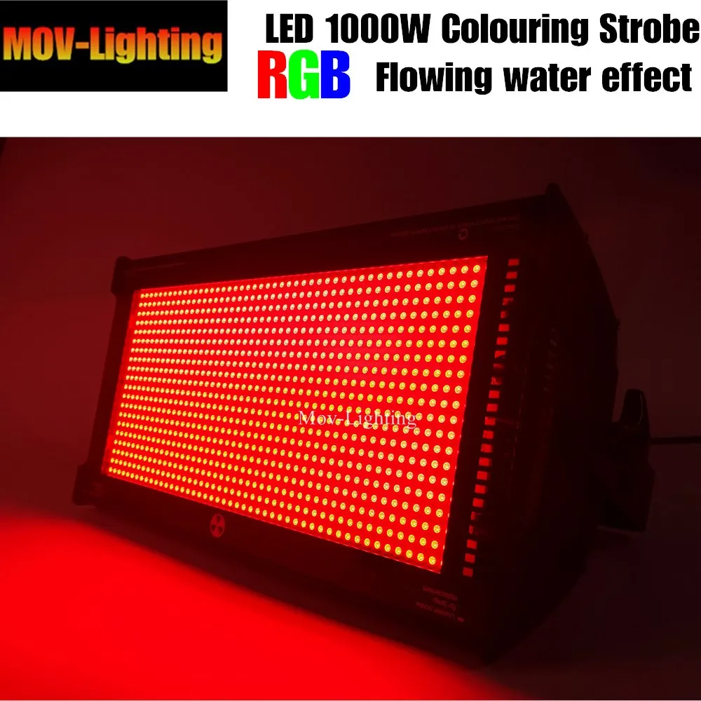1000 Вт светодиодная вспышка портативный RGB Стробоскоп для сцены|Эффект освещения