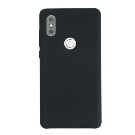 Оригинальный чехол Xiaomi MI MIX 2S жидкий силиконовый мягкий волоконный для задней