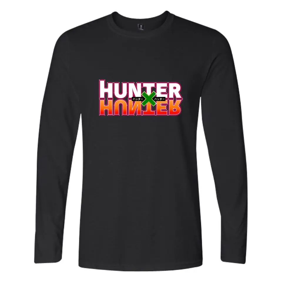 Kpop Hunter x футболка с изображением охотника для мужчин и женщин длинным рукавом