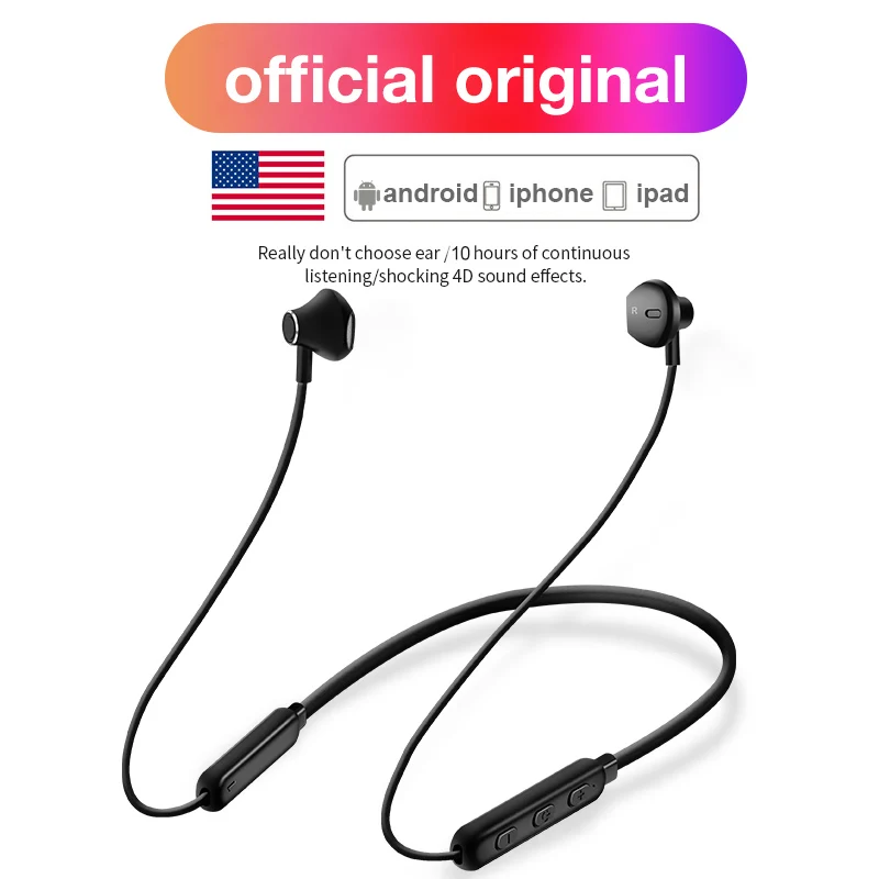 CBAOOO HWS Bluetooth наушники 12 часов воспроизведения музыки беспроводные спортивные