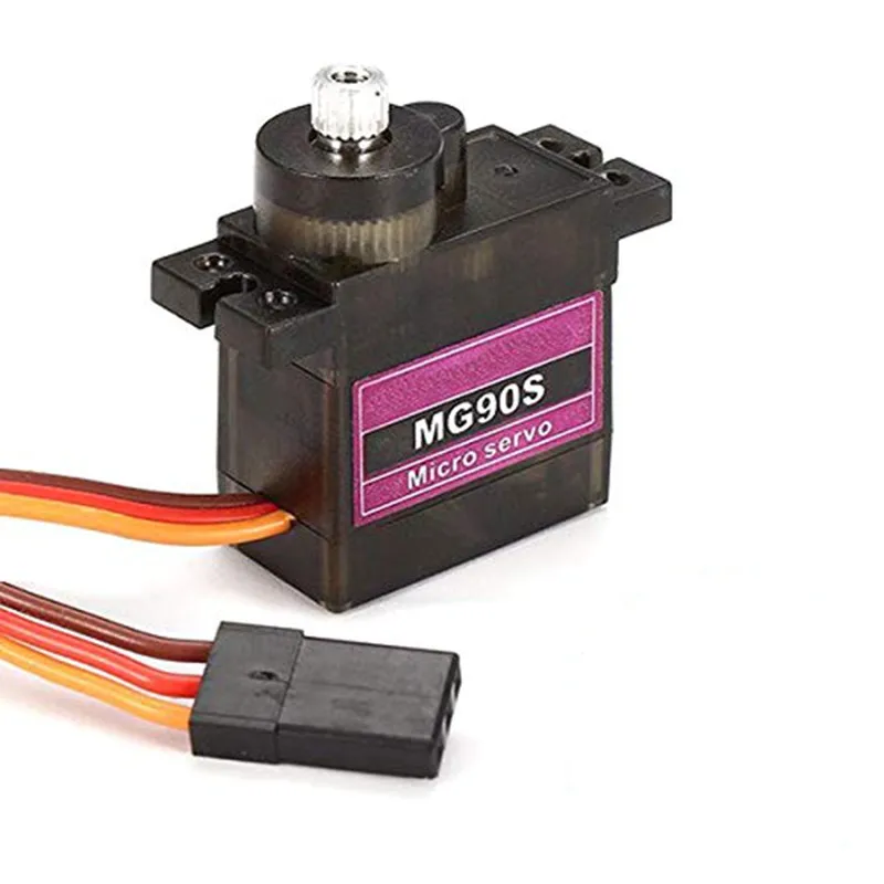 RC mini ditigal сервопривод MG90S MG90D 15 г 3 5 кг. См металлическая Шестерня 90 120 360 градусов