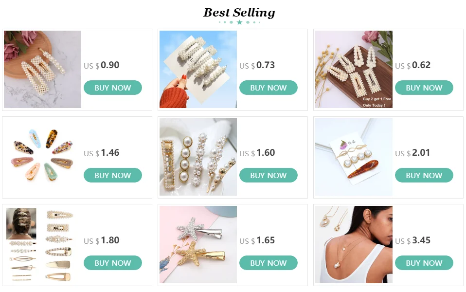 LEADERBEADS, Корейская акриловая заколка с жемчугом, женские элегантные Геометрические золотистые шпильки для волос, аксессуары для укладки волос для девушек