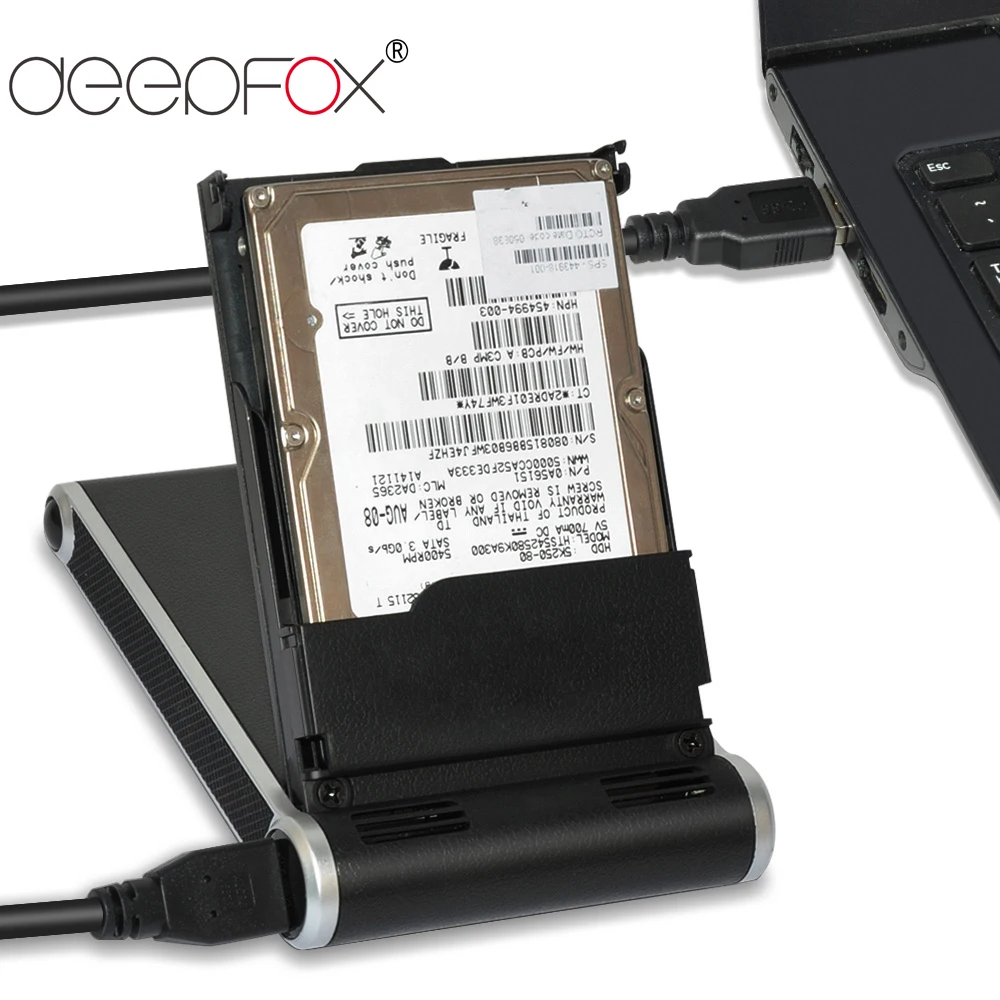Твердотельный накопитель DeepFox 2 5 дюйма USB 3 0 жесткий диск SATA чехол для Mac OS