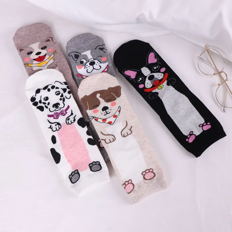 [WPLOIKJD] корейские милые семейные женские носки с животными хипстерские Креативные - Фото №1