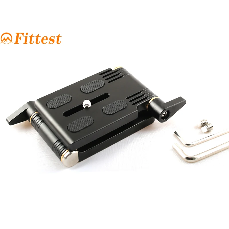 

FITTEST Z Flex Tilt Head Folding QR Plate Camera Ball Head Stand Max Load 3.5kg for DSLR Tripod Slider Rail Stabilizer