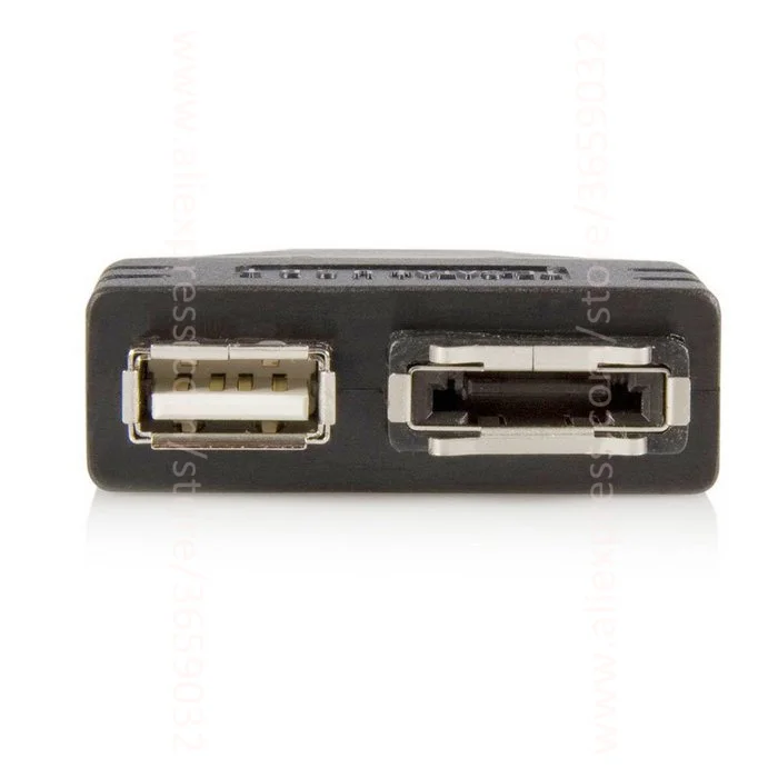 ESATA в eSATA + USB комбо-разветвитель конвертер адаптер разъем жесткий диск кабель