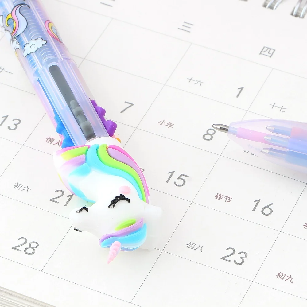 Детские игрушки для рисования шариковая ручка с рисунком единорога чернильные