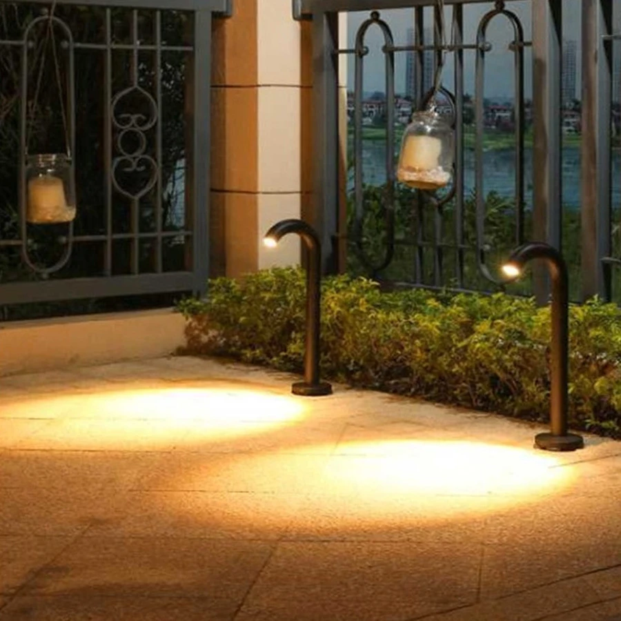 IP65 10W Outdoor LED Lawn Lamp Waterproof Water Faucet COB Exterior Bollard Light Floor Pathway | Лампы и освещение