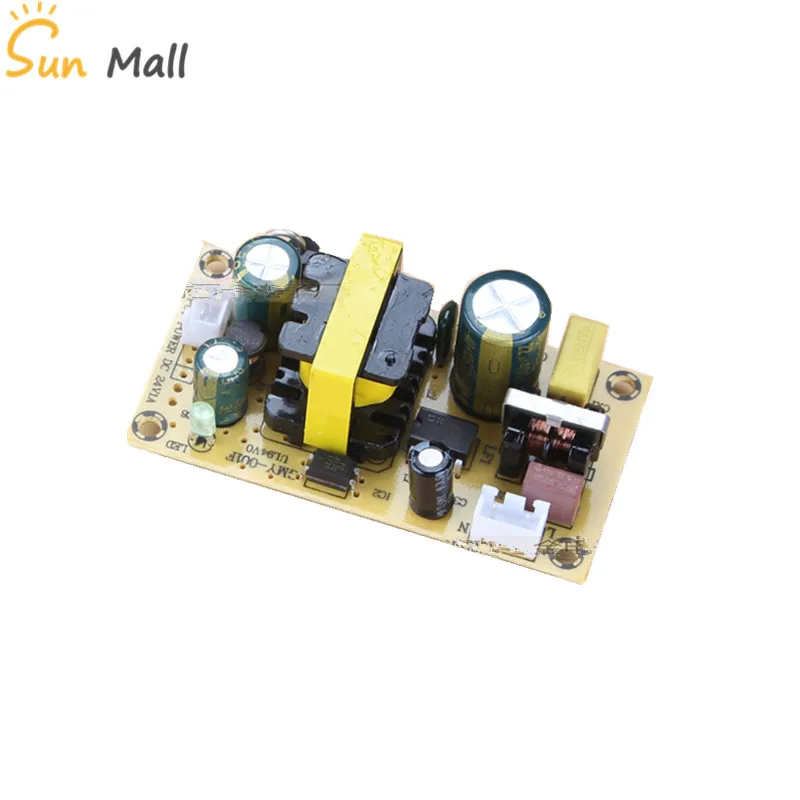AC-DC 12V2A/24V1A 24W Switching Power Supply Module Bare Circuit AC100-265V to DC12V2A DC24V1A Board for Replace/Repair