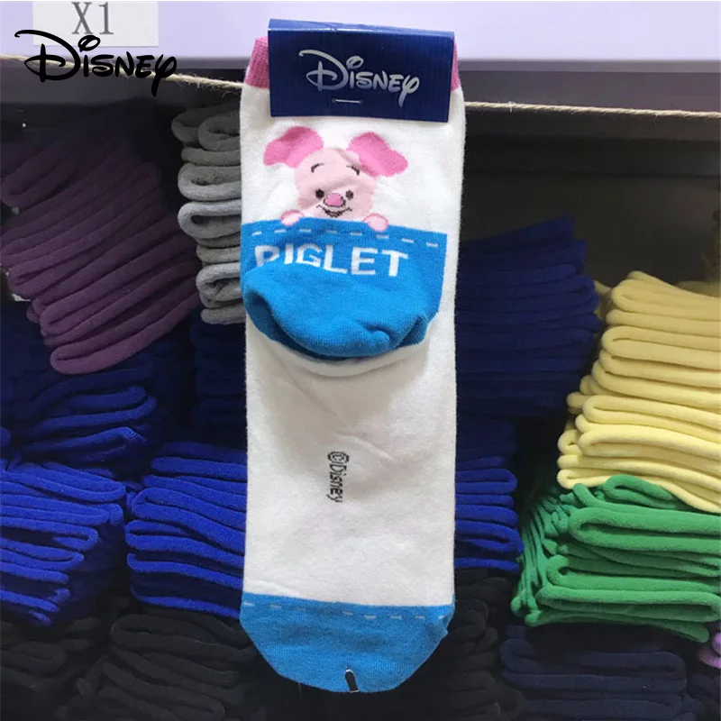 Симпатичные женские носки Disney Мультяшные Микки Дональд Дак четыре сезона