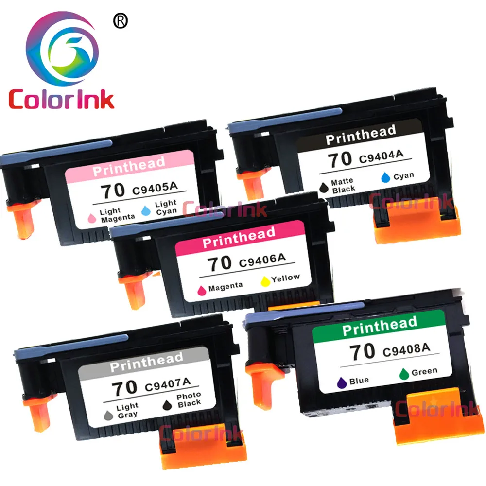 Печатающая головка ColoInk 70 для печатающей головки HP совместима с головкой Designjet Z2100